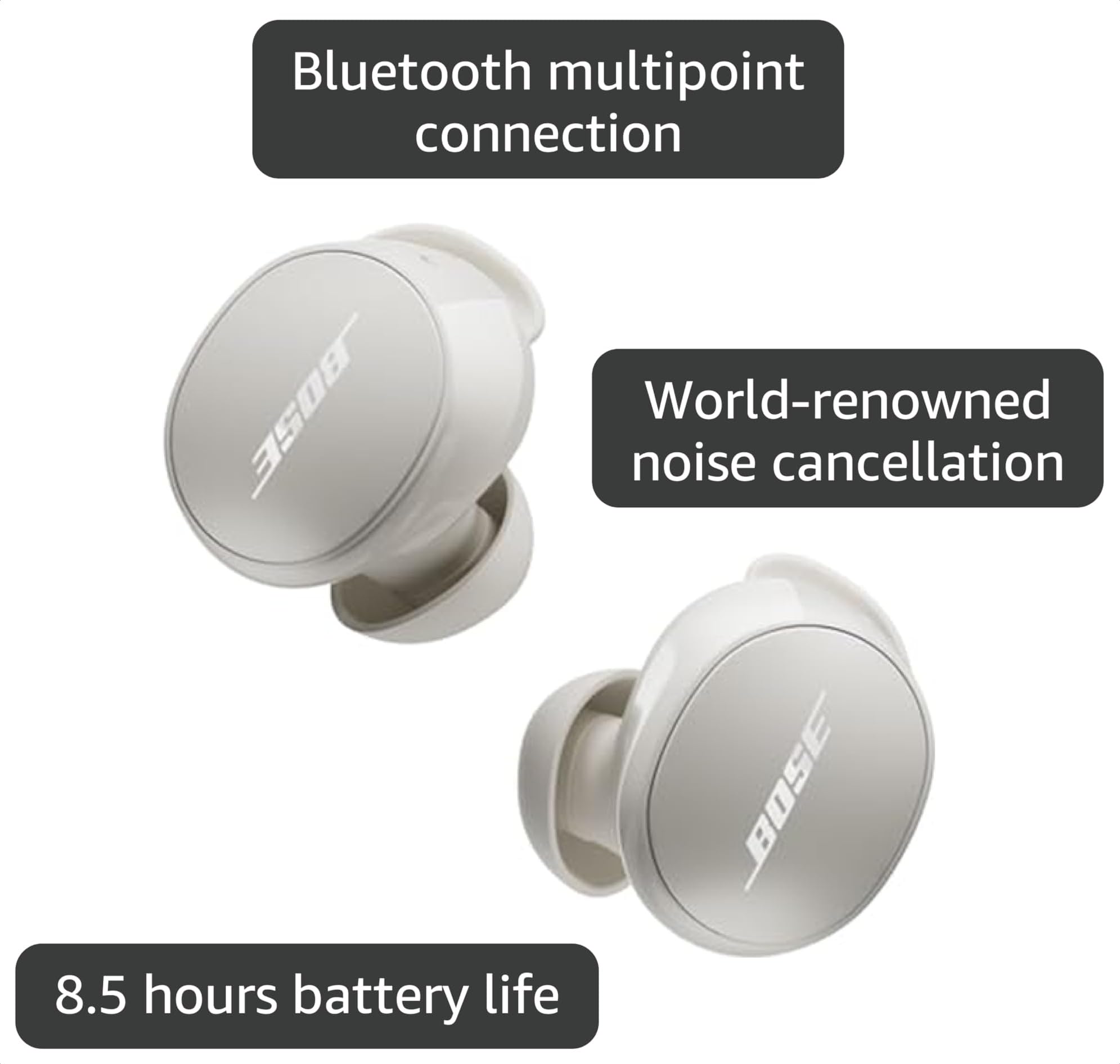 Amazon.com: Bose QuietComfort Earbuds - True Wireless Bluetooth